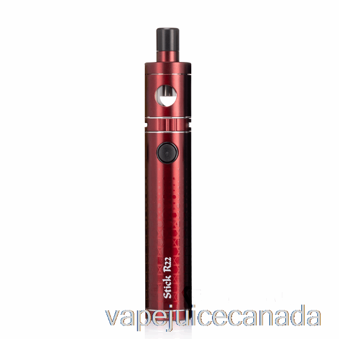 Vape Canada SMOK STICK R22 40W Starter Kit Matte Red